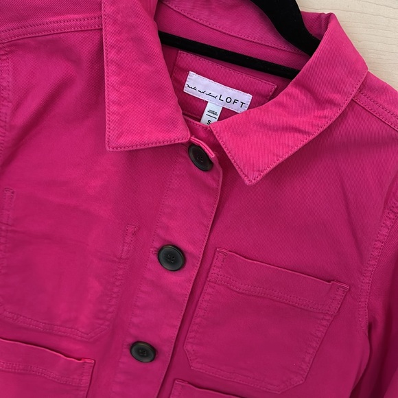 LOFT Pink Blazer Jacket - Picture 6 of 8